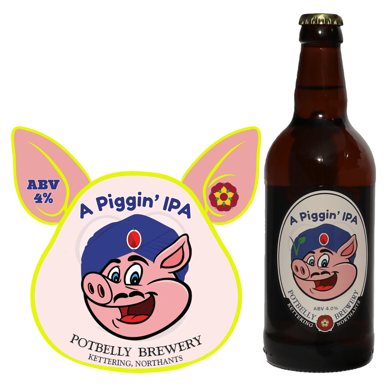 Potbelly A Piggin IPA Beer 500ml