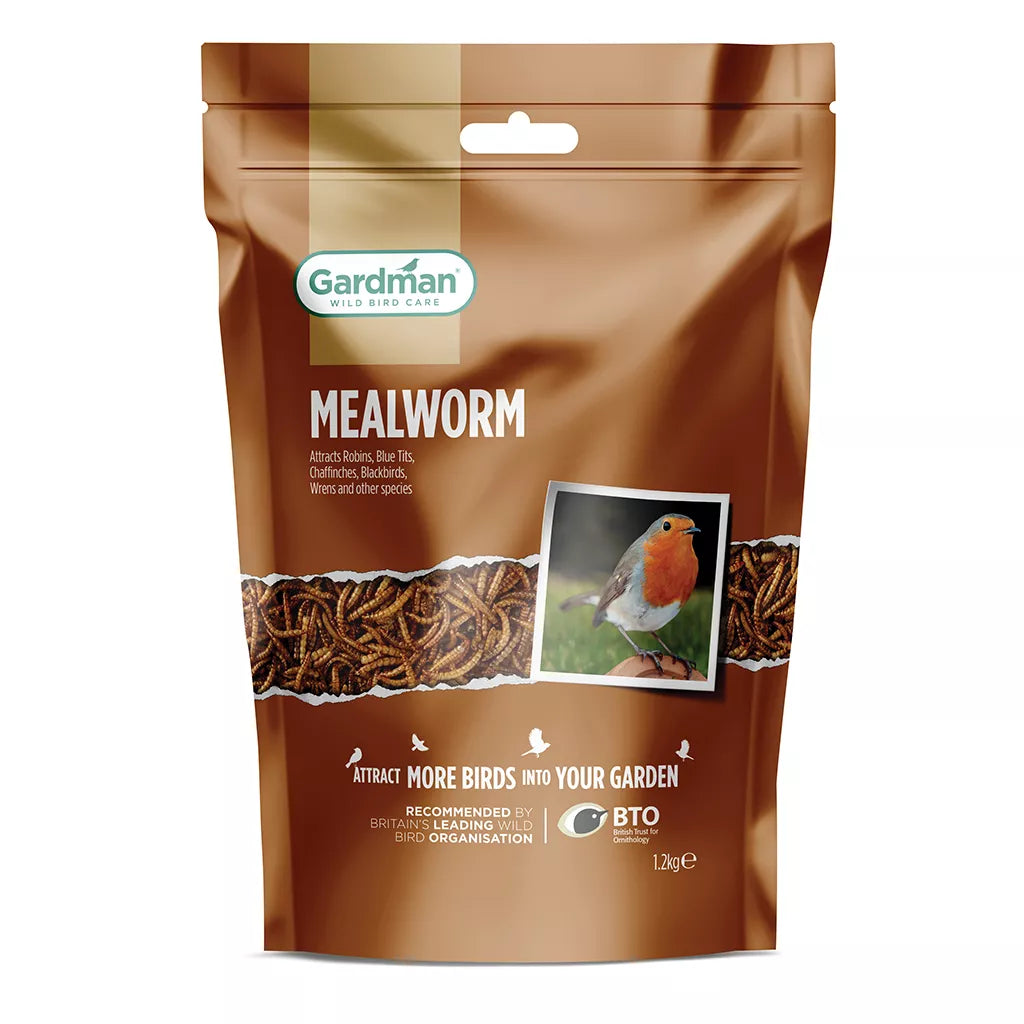 Gardman Mealworm 1.2kg Pouch