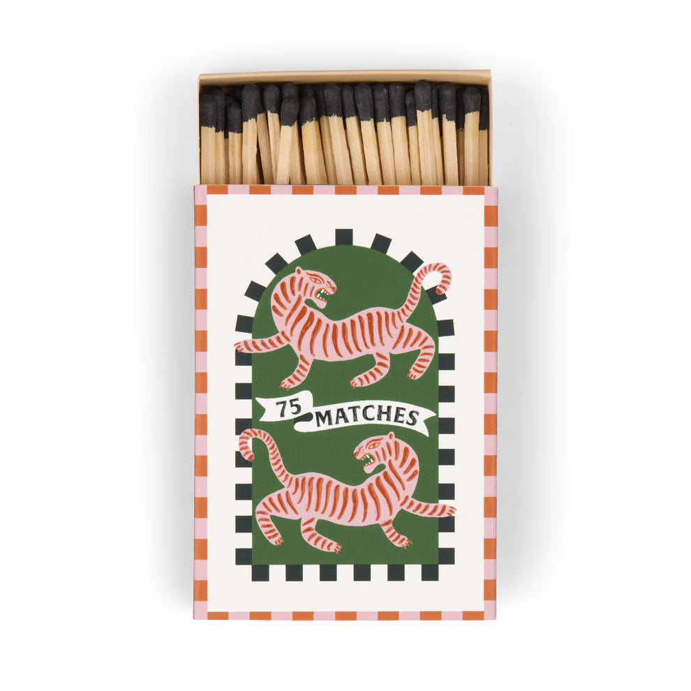Designworks Collective Adopo 'Tiger' Black Boxed Matches 75pk