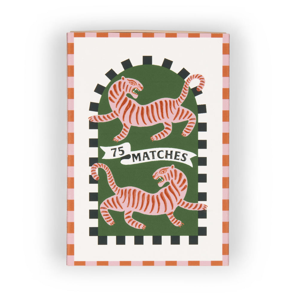 Designworks Collective Adopo 'Tiger' Black Boxed Matches 75pk
