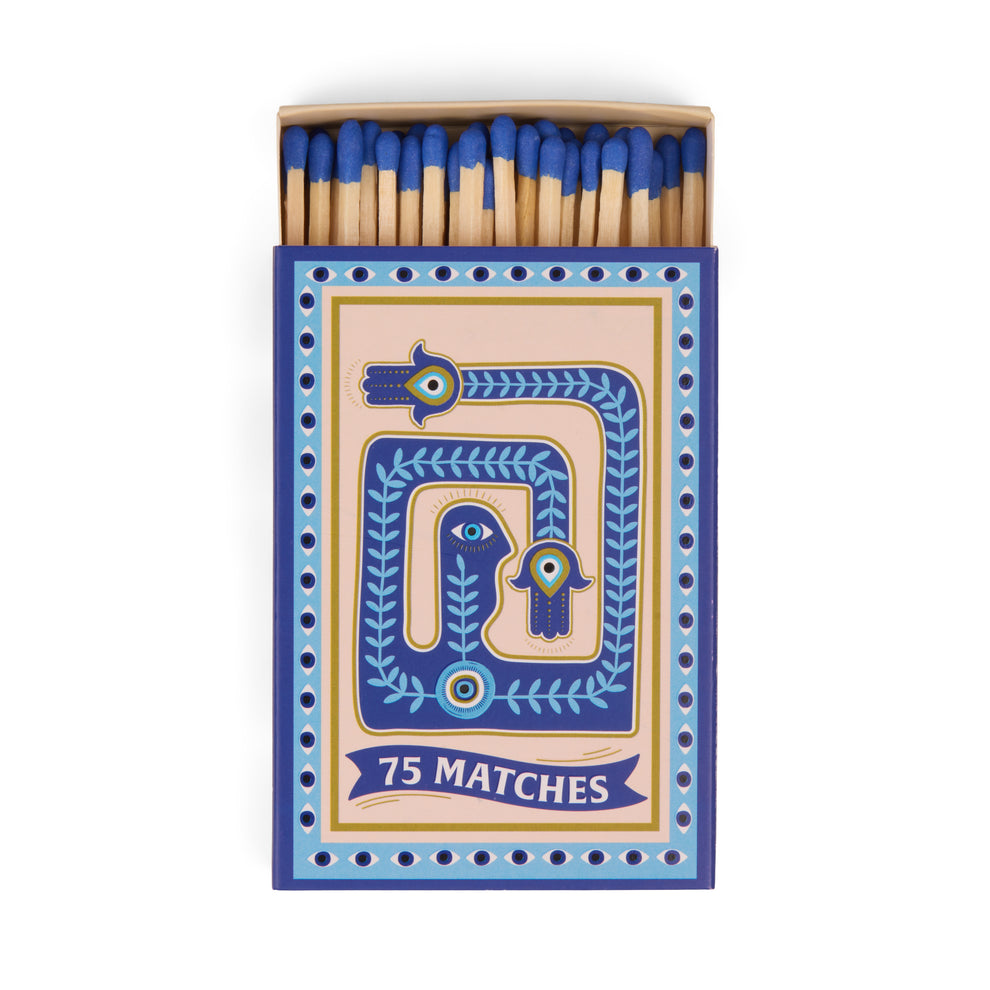 Designworks Collective Adopo 'Eye' Blue Boxed Matches 75pk
