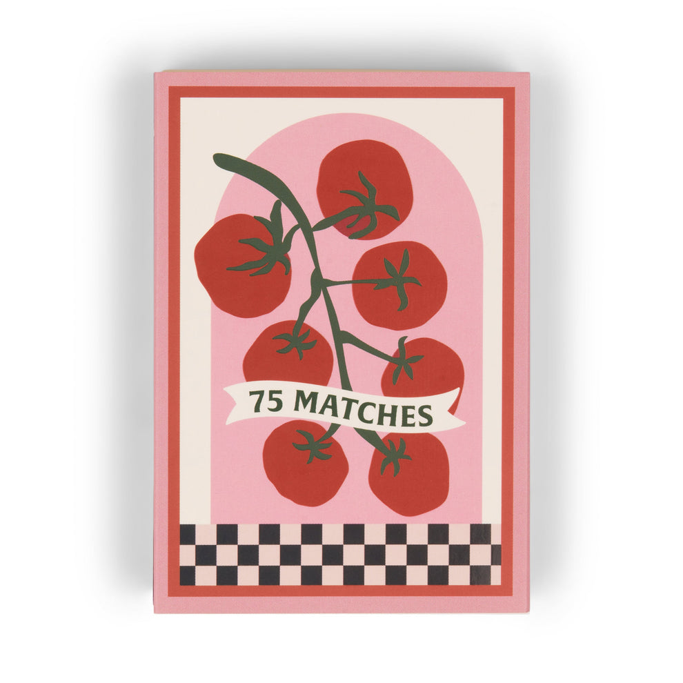 Designworks Collective Adopo Boxed Matches Tomato Vine  Red - 75 Matches (9.6 Cm)