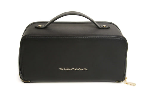 The London Train Case Co. Black Train Case