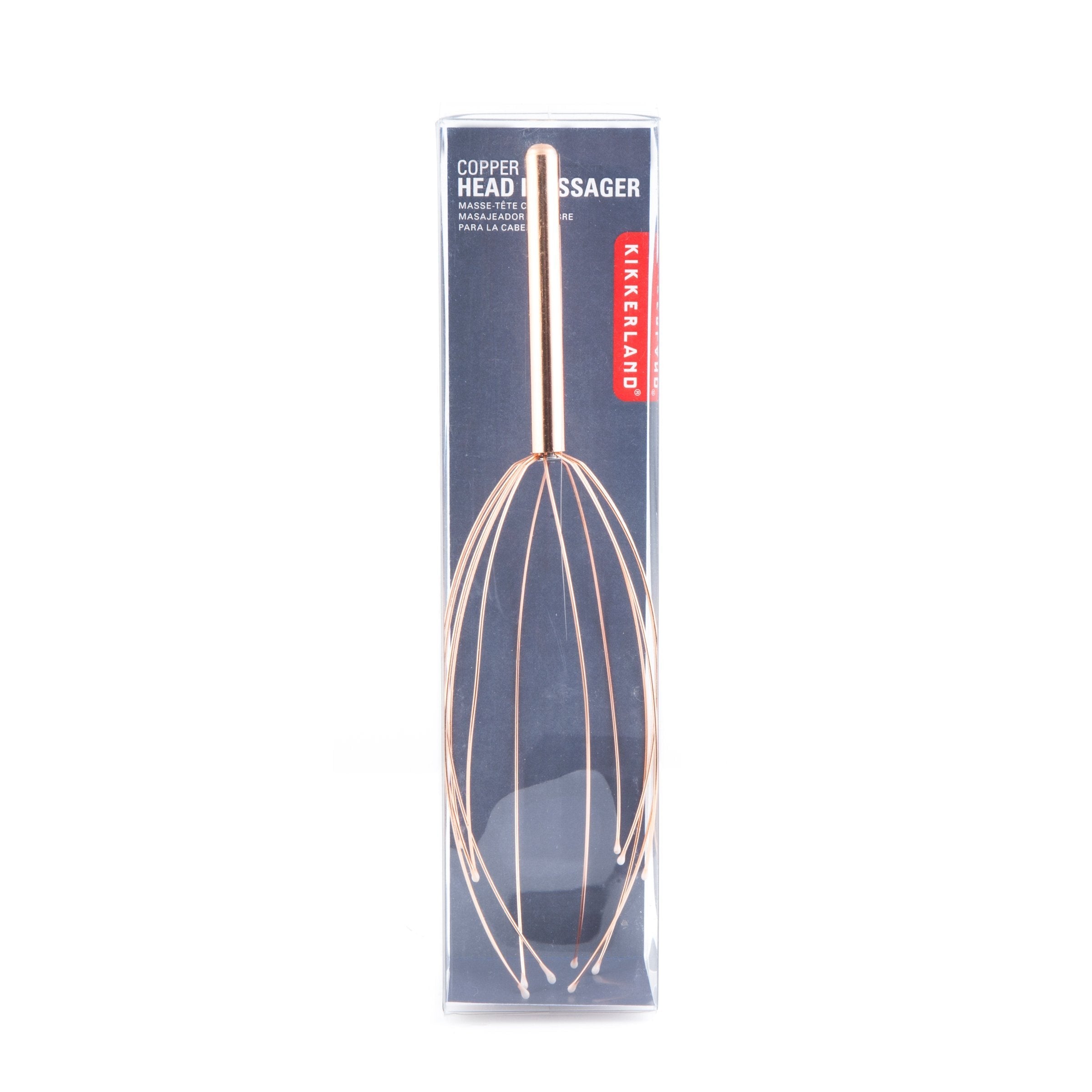 Kikkerland Head Massager Copper