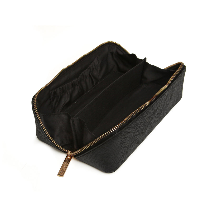 Alice Wheeler Small Train Case Black
