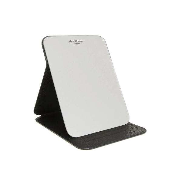 Alice Wheeler Black - Folding Travel Mirror