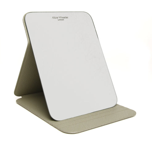 Alice Wheeler London Pistachio Folding Travel Mirror