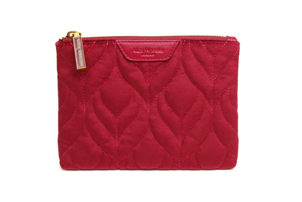 Alice Wheeler Fig Velvet Pouch