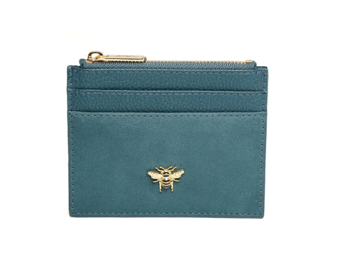 Alice Wheeler London Teal Barbican Purse