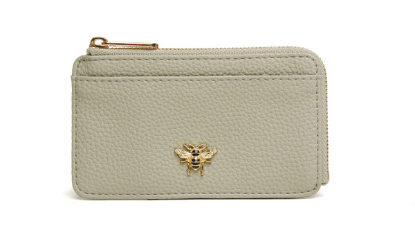 Alice Wheeler Pistachio Bath Coin Card Purse