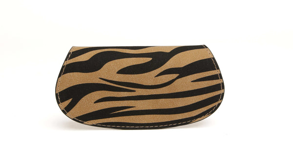 Alice Wheeler Dark Zebra Print - Glasses case