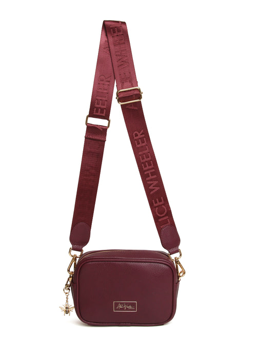 Alice Wheeler London Berry Mini Soho  Crossbody Bag