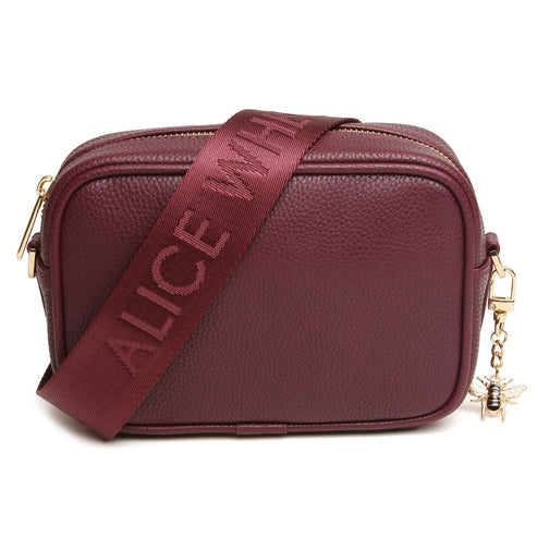 Alice Wheeler London Berry Mini Soho  Crossbody Bag