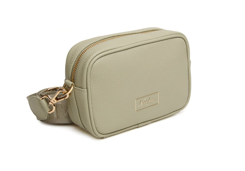 Alice Wheeler London Pistachio Mini Soho  Crossbody Bag