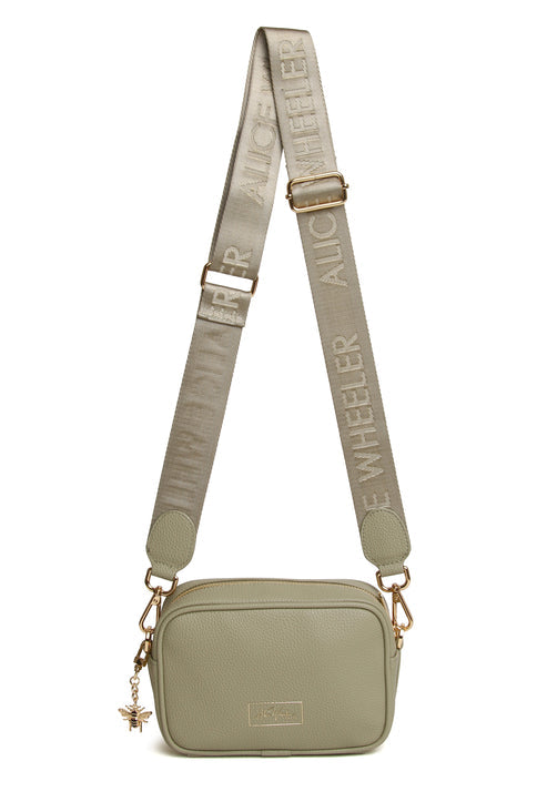 Alice Wheeler London Pistachio Mini Soho  Crossbody Bag