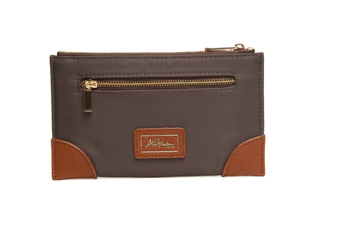 Alice Wheeler London Chocolate Brompton Purse