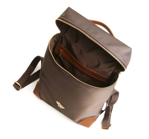 Alice Wheeler London Chocolate Primrose Backpack