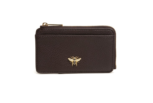 Alice Wheeler London Chocolate Bath Coin Card Purse