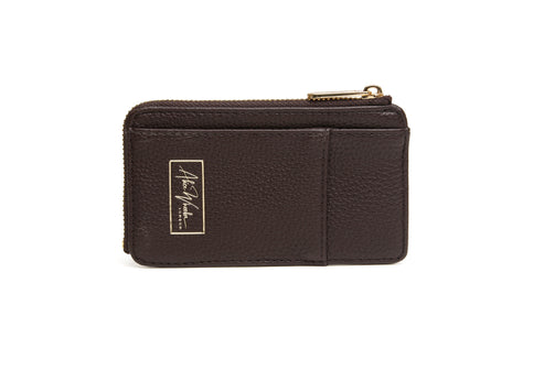 Alice Wheeler London Chocolate Bath Coin Card Purse