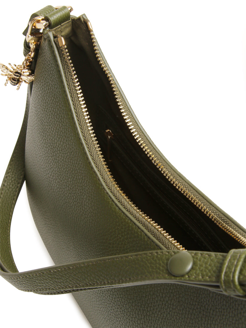 Alice Wheeler Ascot Cross Body Bag Olive