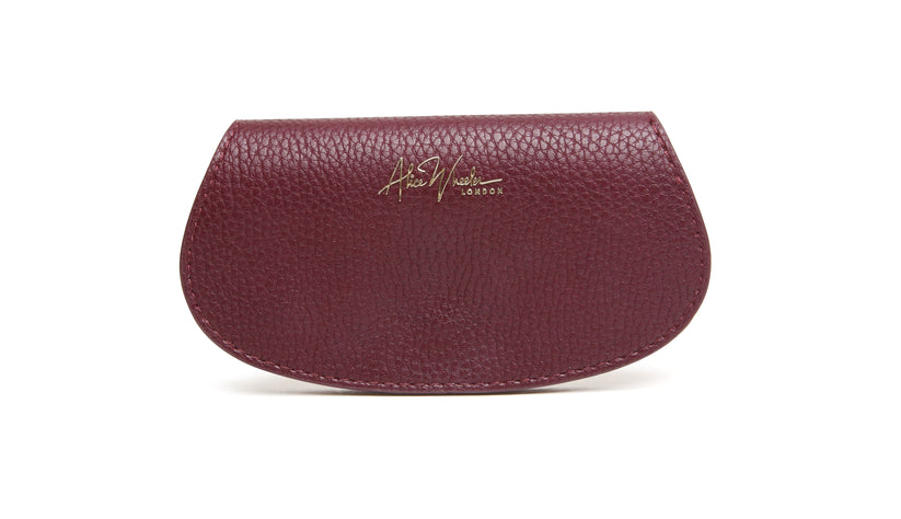 Alice Wheeler Glasses Case Berry