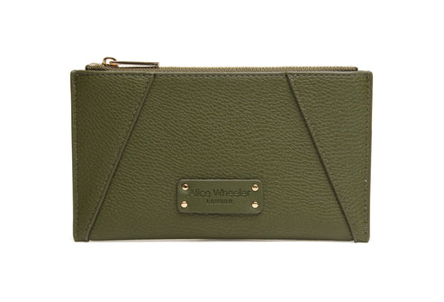 Alice Wheeler London Olive Kensington Purse