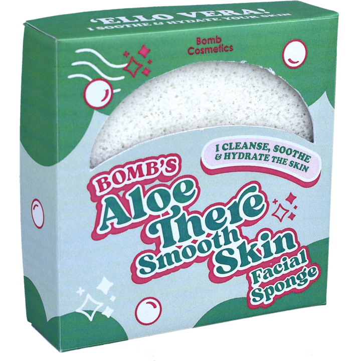 Bomb Cosmetics Aloe There Smooth Ski Facial Buffer
