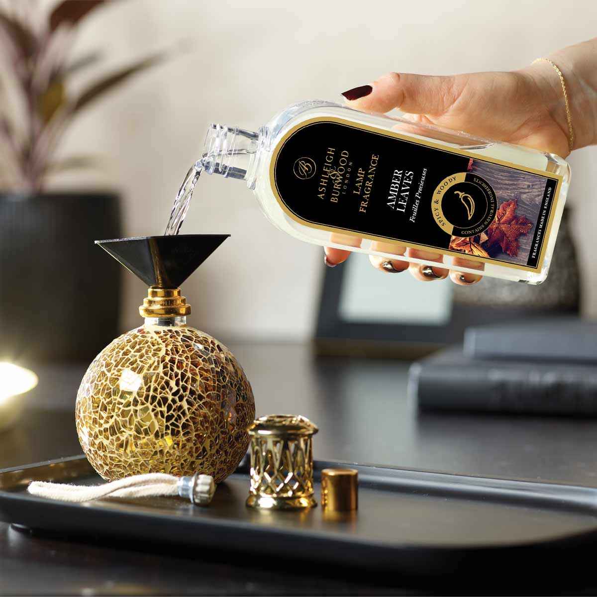 Ashleigh & Burwood Amber Leaves Lamp Fragrance 500ml