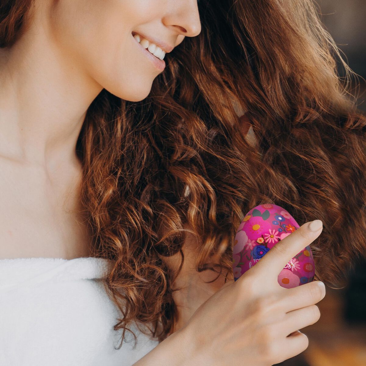 Legami Amazing Hair Detangling Hairbrush Flowers