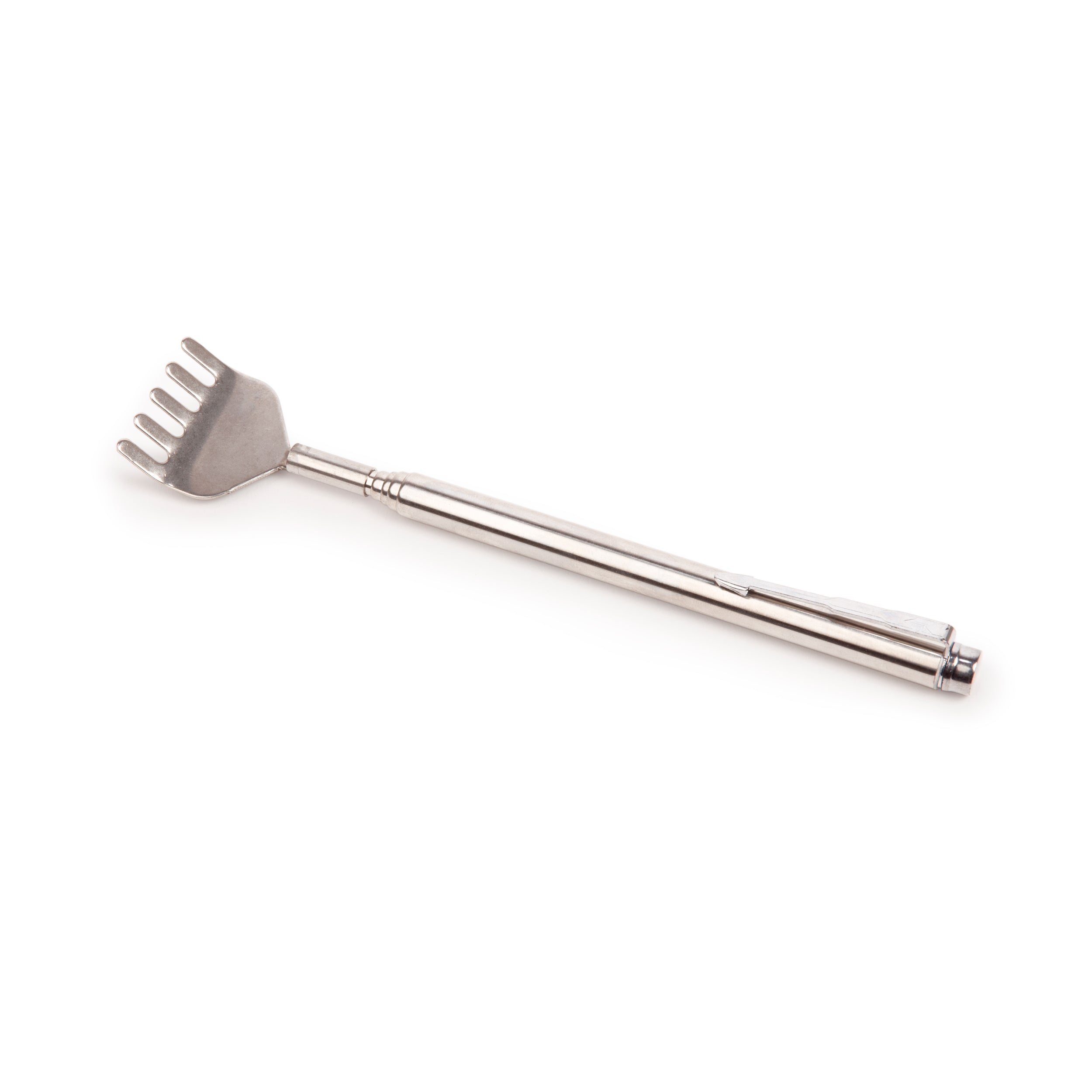 Kikkerland Silver Telescopic Back Scratcher