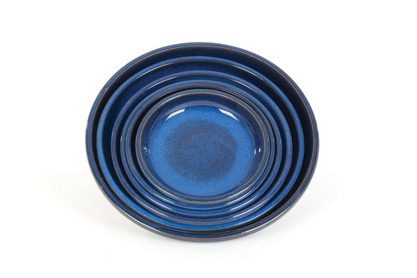 Woodlodge Blossom Saucer Blue
