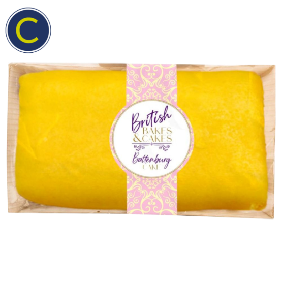 British Bakes & Cakes Battenburg Midi Cake 250g