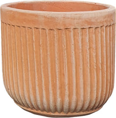 Woodlodge Cadiz Ribbed Pot Terracotta