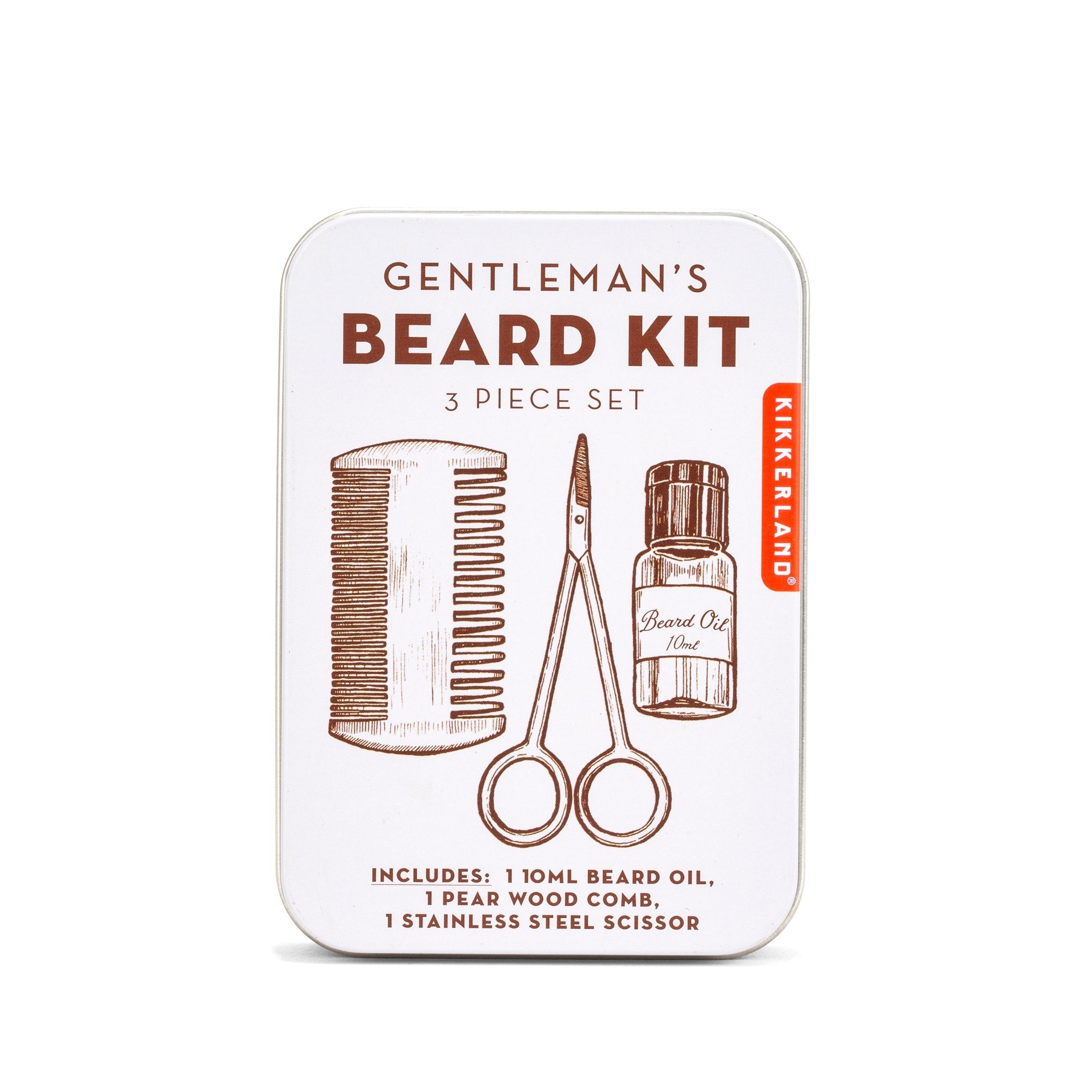Kikkerland Gentleman's Beard Tin