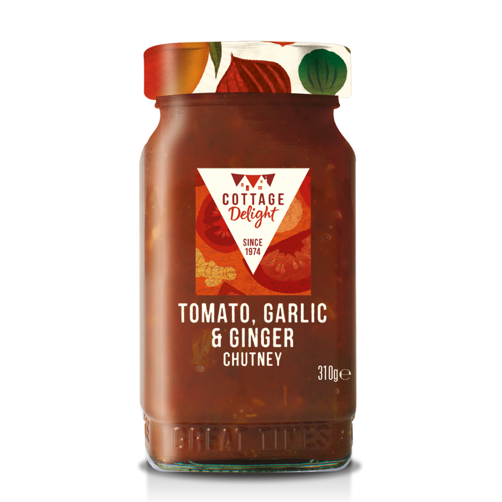 Cottage Delight Tomato Garlic & Ginger Chutney 310g
