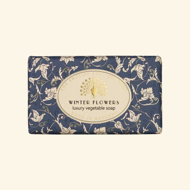 The English Soap Company Winter Flowers Christmas Soap