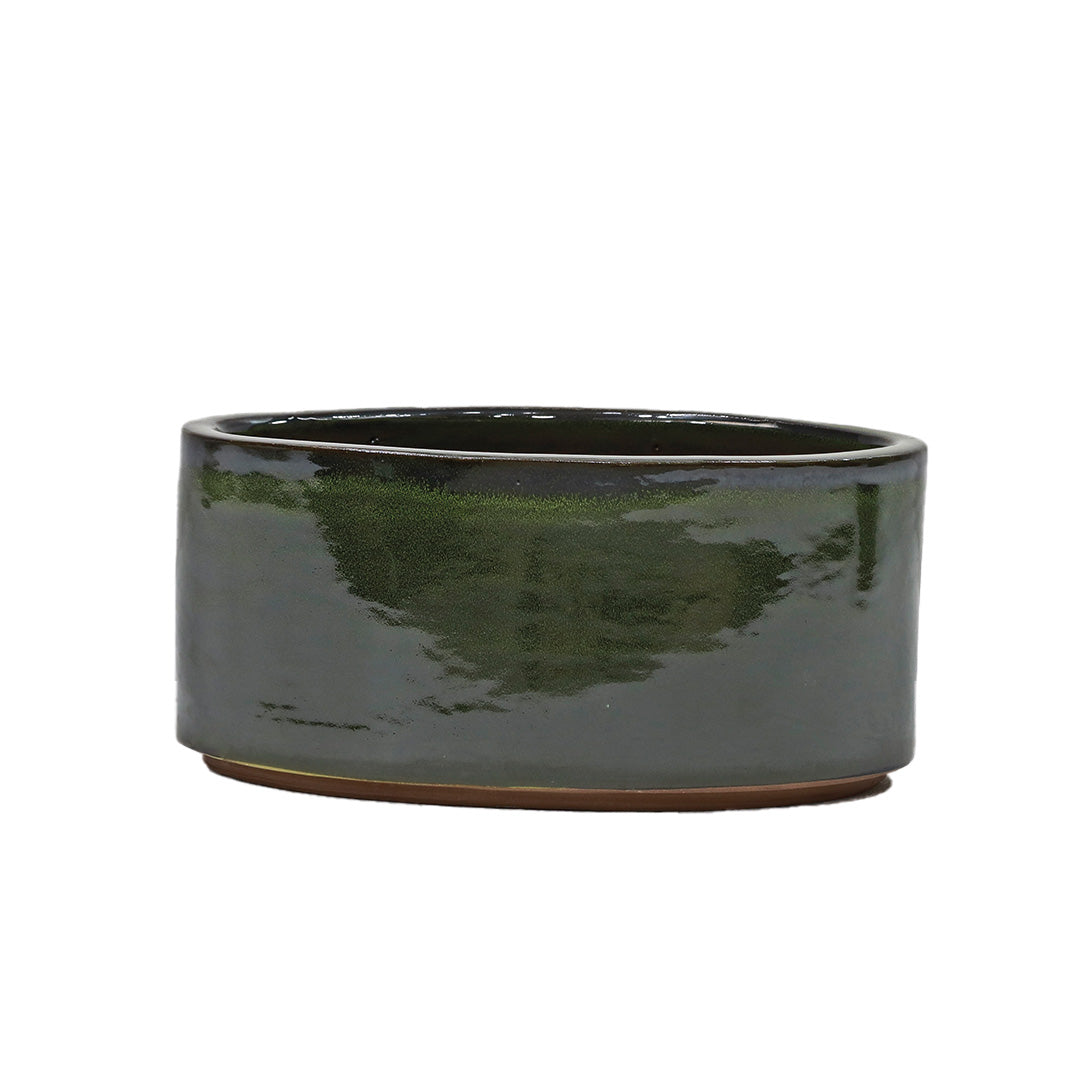 Apta Cambridge Green Glazed Trough 46Cm