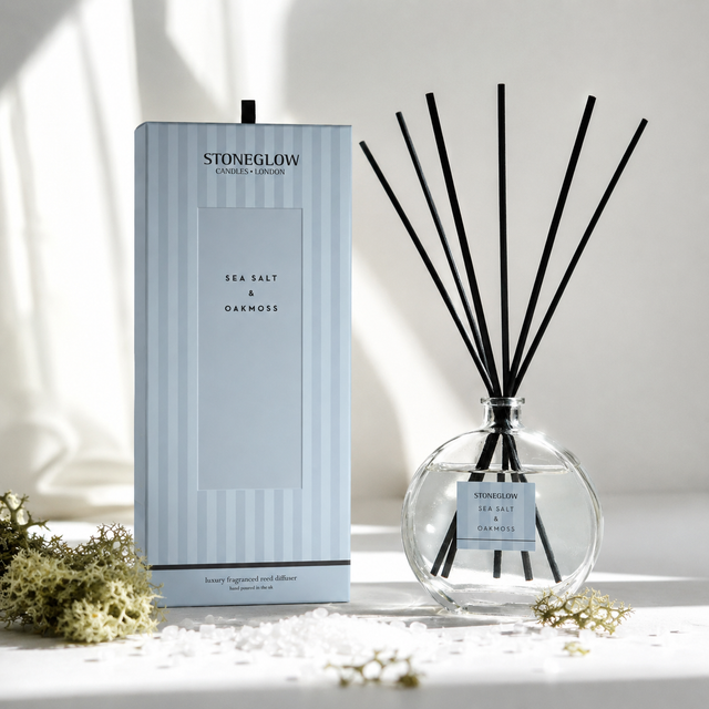 Stoneglow Modern Classics Reed Diffuser Sea Salt & Oakmoss 460ml