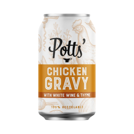 Potts Chicken, White Wine & Thyme Gravy 330g