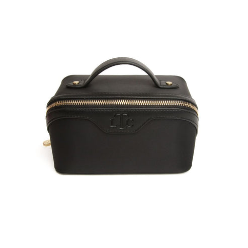 The London Train Case Co. Black Mini Train Case
