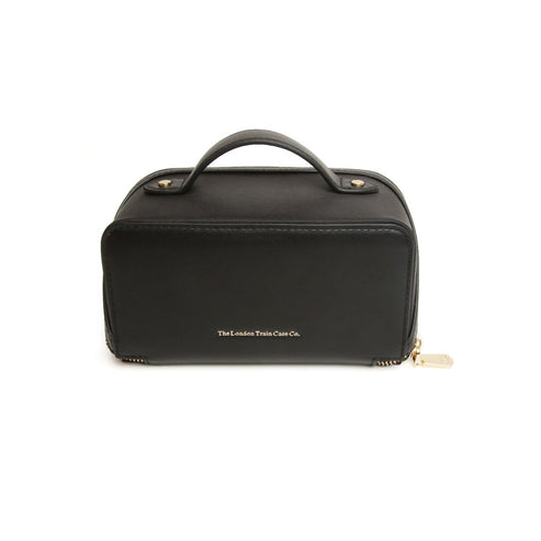 The London Train Case Co. Black Mini Train Case