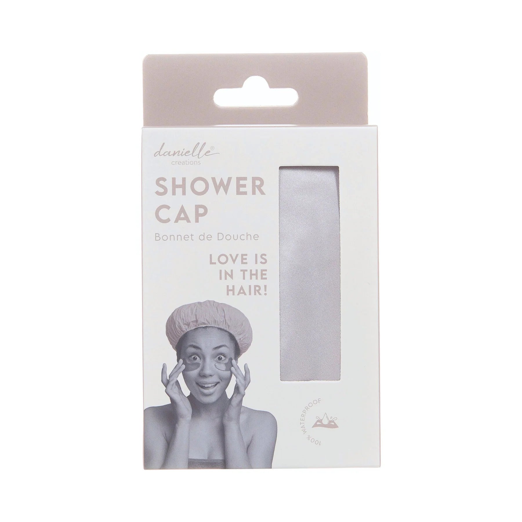 Danielle Creations Shower Cap - Taupe