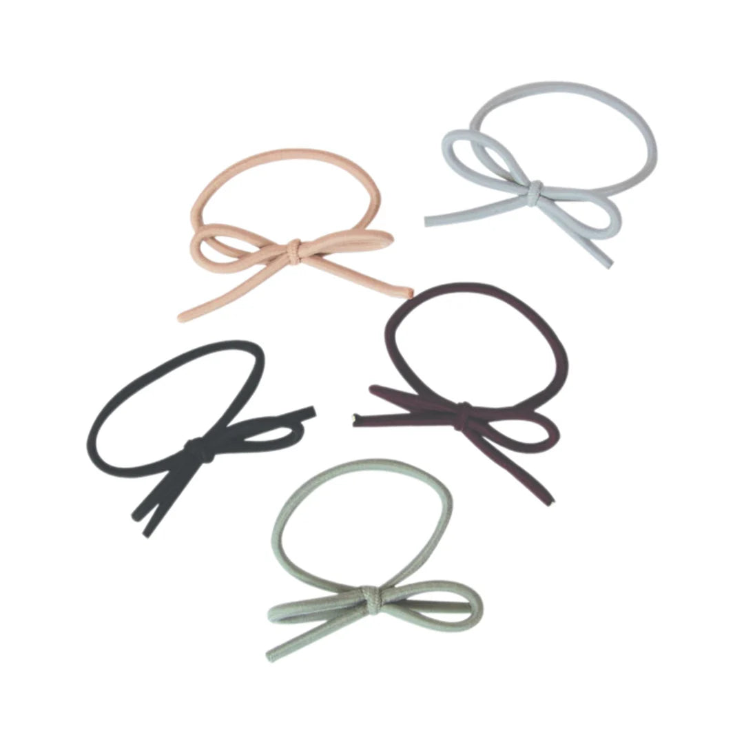 Danielle Creations Bow Hair Ties 5 Pcs