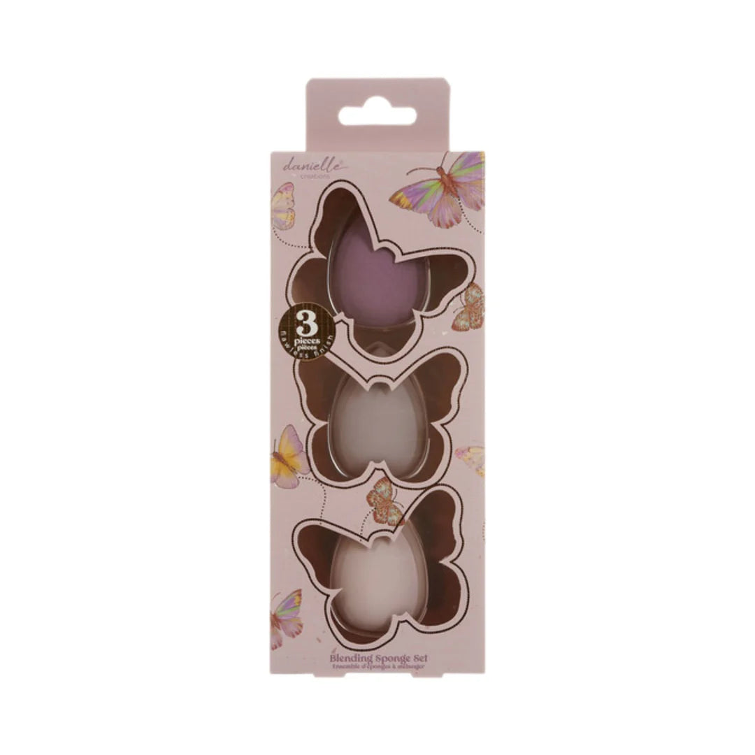 Danielle Creations Butterfly Blending Sponge Set 3Pcs