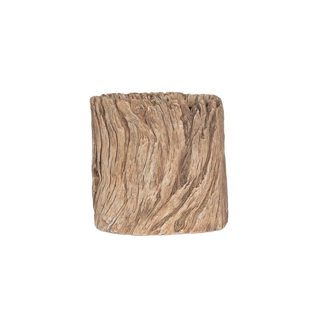 Apta Driftwood Log Planter 34Cm