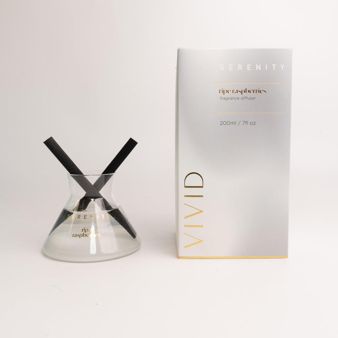 Vivid Ripe Raspberries 200ml Diffuser
