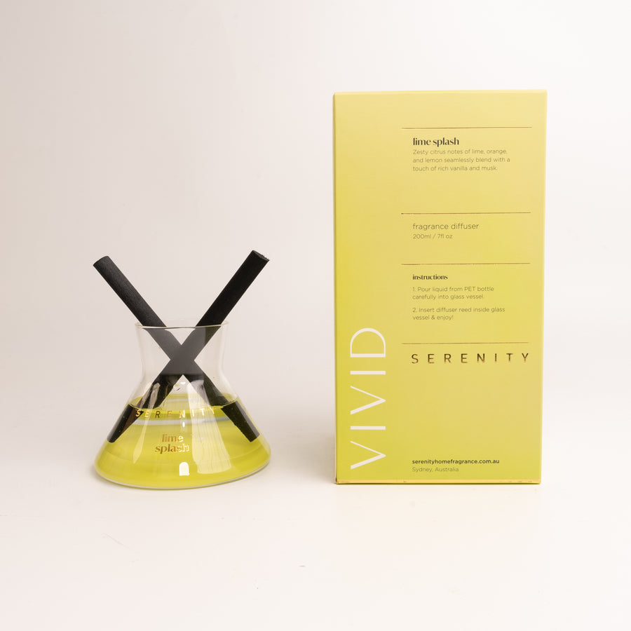 Vivid Serenity Lime Splash 200ml Diffuser