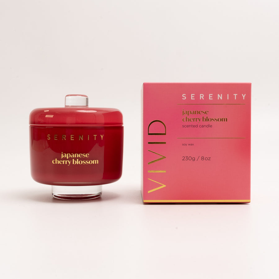 Vivid Serenity Japanese Cherry Blossom 230g Candle