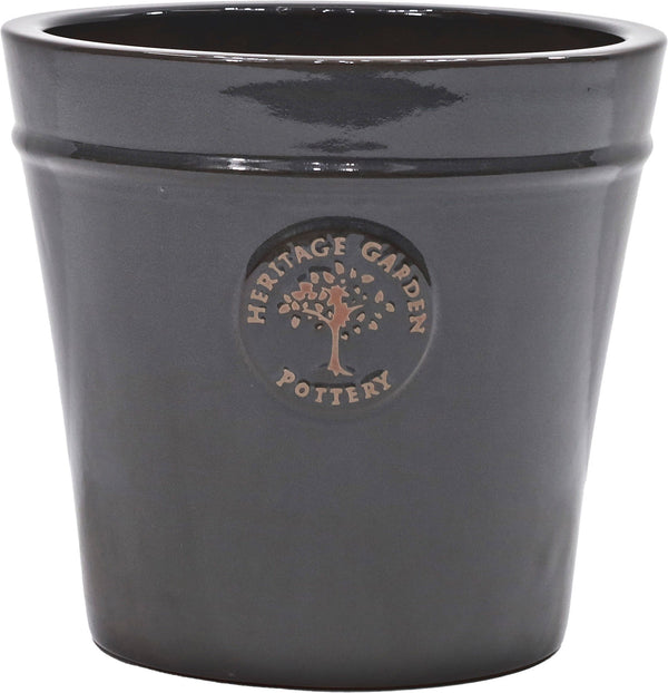 Woodlodge Edward Conical Grey Pot