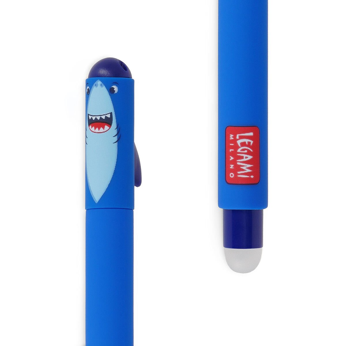 Legami "Shark Attack" Shark Erasable Gel Pen Blue Ink